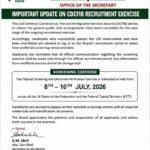 CDCFIB Recruitment Screening 2026